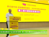 共話澄城櫻桃產(chǎn)業(yè)高質(zhì)量發(fā)展  第二屆大櫻桃供應(yīng)鏈論壇成功舉辦