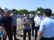 杨宇英检查临渭区防汛备汛工作
