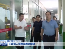 王琦深入渭南高新区调研
