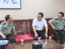 王琦赴华阴市走访慰问驻渭部队官兵