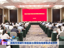 渭南市党建引领基层治理现场观摩推进会召开