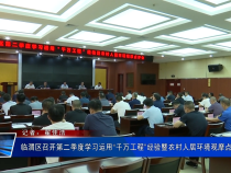 临渭区召开第二季度学习运用“千万工程”经验暨农村人居环境观摩点评会