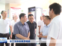 农工党中央来渭调研
