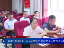 临渭区解放街道：以培训促学习 提升“两企三新”党建工作