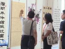 渭南市“鸿基·椿萱杯”礼赞新中国 奋进新征程主题书画展开幕