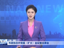 市政协召开党组（扩大）会议暨主席会