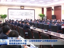 全市农田排水（碱）工程恢复保护工作推进会召开 陈晓勇出席并讲话