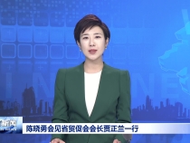 陈晓勇会见省贸促会会长贾正兰一行