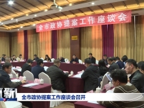 全市政协提案工作座谈会召开