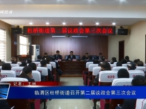 臨渭區杜橋街道召開第二屆議政會第三次會議