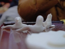 巧手生“花”饃香四溢