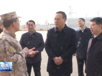 王琦看望慰问驻渭部队官兵