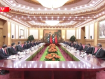 独家视频丨习近平同巴基斯坦总统会谈：历久弥坚的中巴传统友谊是两国和两国人民的宝贵财富
