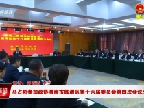 马占彬参加政协渭南市临渭区第十六届委员会第四次会议分组讨论