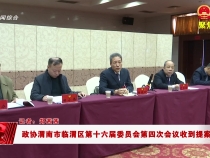 政协渭南市临渭区第十六届委员会第四次会议收到提案304件