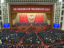 全国政协十四届三次会议在京开幕 习近平等党和国家领导人到会祝贺
