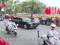 越共中央总书记苏林为习近平举行欢迎仪式