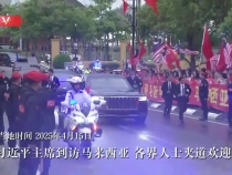 视频丨习近平主席到访马来西亚 各界人士夹道欢迎
