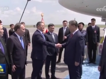 習近平抵達阿斯塔納出席第二屆中國—中亞峰會