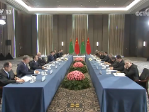 習近平會見土庫曼斯坦總統別爾德穆哈梅多夫