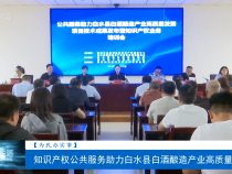 【為民辦實(shí)事】知識(shí)產(chǎn)權(quán)公共服務(wù)助力白水縣白酒釀造產(chǎn)業(yè)高質(zhì)量發(fā)展