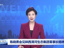 陳曉勇會見陜西渭河生態集團董事長楊林