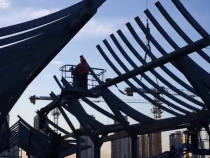 渭南又一標志性建筑登場！上上森林里藝術大門震撼來襲1