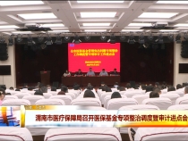 渭南市醫療保障局召開醫保基金專項整治調度暨審計進點會