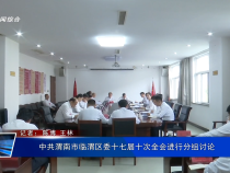 中共渭南市臨渭區委十七屆十次全會進行分組討論