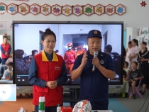 市兒童福利院開學第一課：“電力+消防”雙維護童心