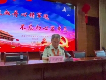 渭南：軍休干部進校園 講述開學第一課