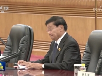 習近平會見老撾人民革命黨中央總書記、國家主席通倫