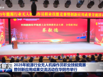 2025年能源行業(yè)無人機操作員職業(yè)技能競賽暨創(chuàng)新應用成果交流活動在華陰市舉行