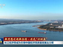 【新思想引領新征程·非凡“十四五”】長江經濟帶成為引領中國經濟高質量發展主力軍