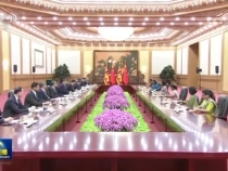 習(xí)近平會見斯里蘭卡總理阿馬拉蘇里亞