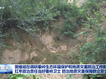 樊維斌在調研秦嶺生態環境保護和地質災害防治工作時強調 扛牢政治責任當好秦嶺衛士 防治地質災害保障群眾安全
