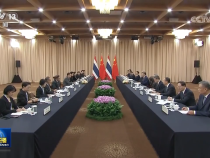 習近平會見泰國總理阿努廷