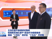 王浩在富平縣調研時強調 低調務實埋頭苦干 擔當作為砥礪奮進 確保“十四五”收好官“十五五”開好局