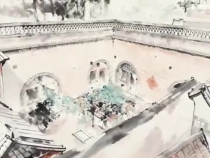 AI繪制陜西最美村落