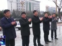 霍文军走访慰问一线工作人员
