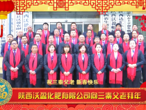 陕西沃盈肥业向三秦父老拜年啦！