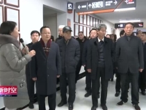 马赟带领在渭的省十三届人大代表到渭南经开区开展集中视察