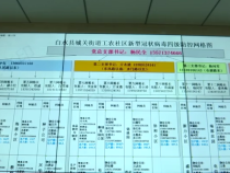 白水县工农社区网格化管理 筑牢疫情“防护墙”