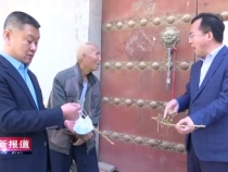 薛清军走访慰问贫困群众