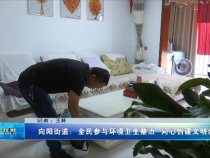 临渭区向阳街道：全民参与环境卫生整治  同心创建文明城市  新新