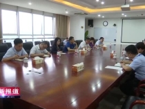 薛清軍與中聯重科渭南分公司負責人座談交流