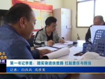 第一书记李星：踏实奋进扶贫路 扛起责任与担当