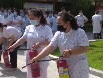 渭南市社会福利院举行消防演练 提升安全意识