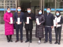 爱心企业捐赠消毒物资 助力民政服务机构防疫