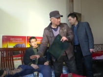 渭南市民政局节前慰问困难群体